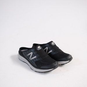 New Balance Black and Gray Loafers